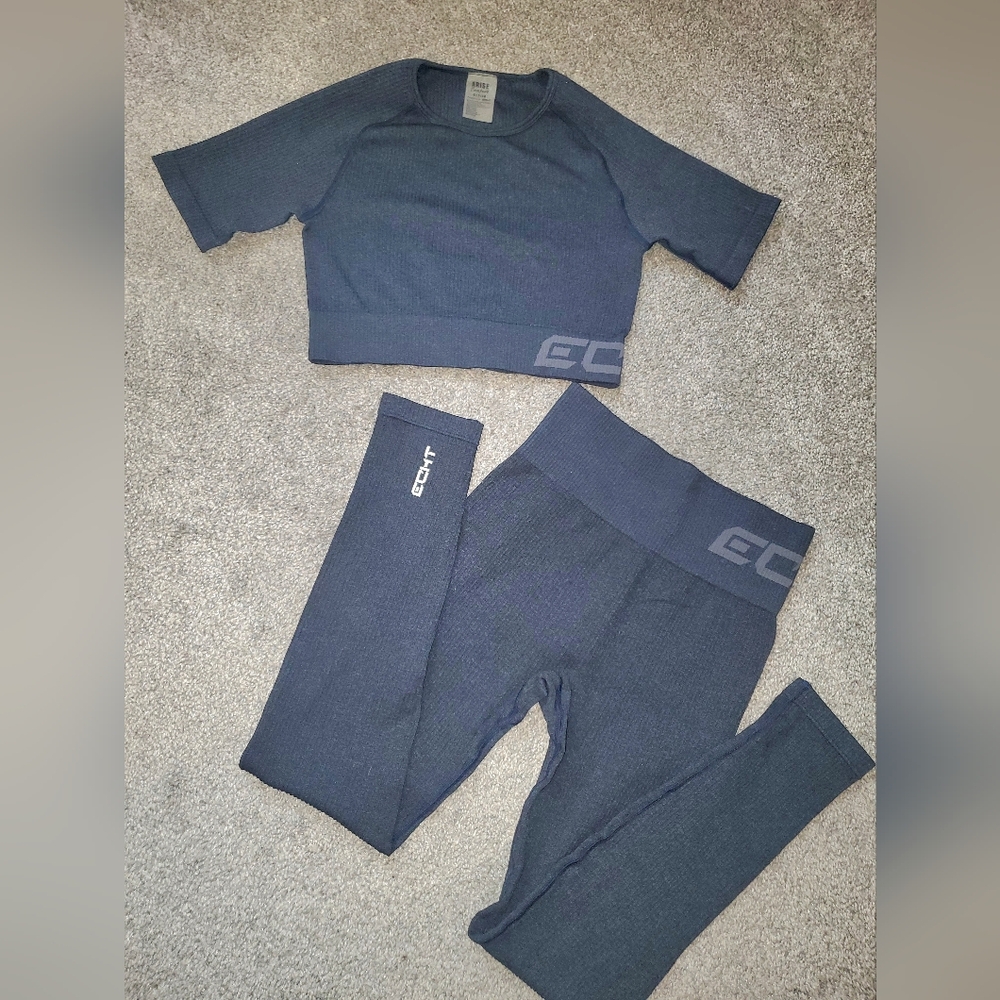 ECHT Comfort Arise BUNDLE Two Items Leggings + Top size Medium